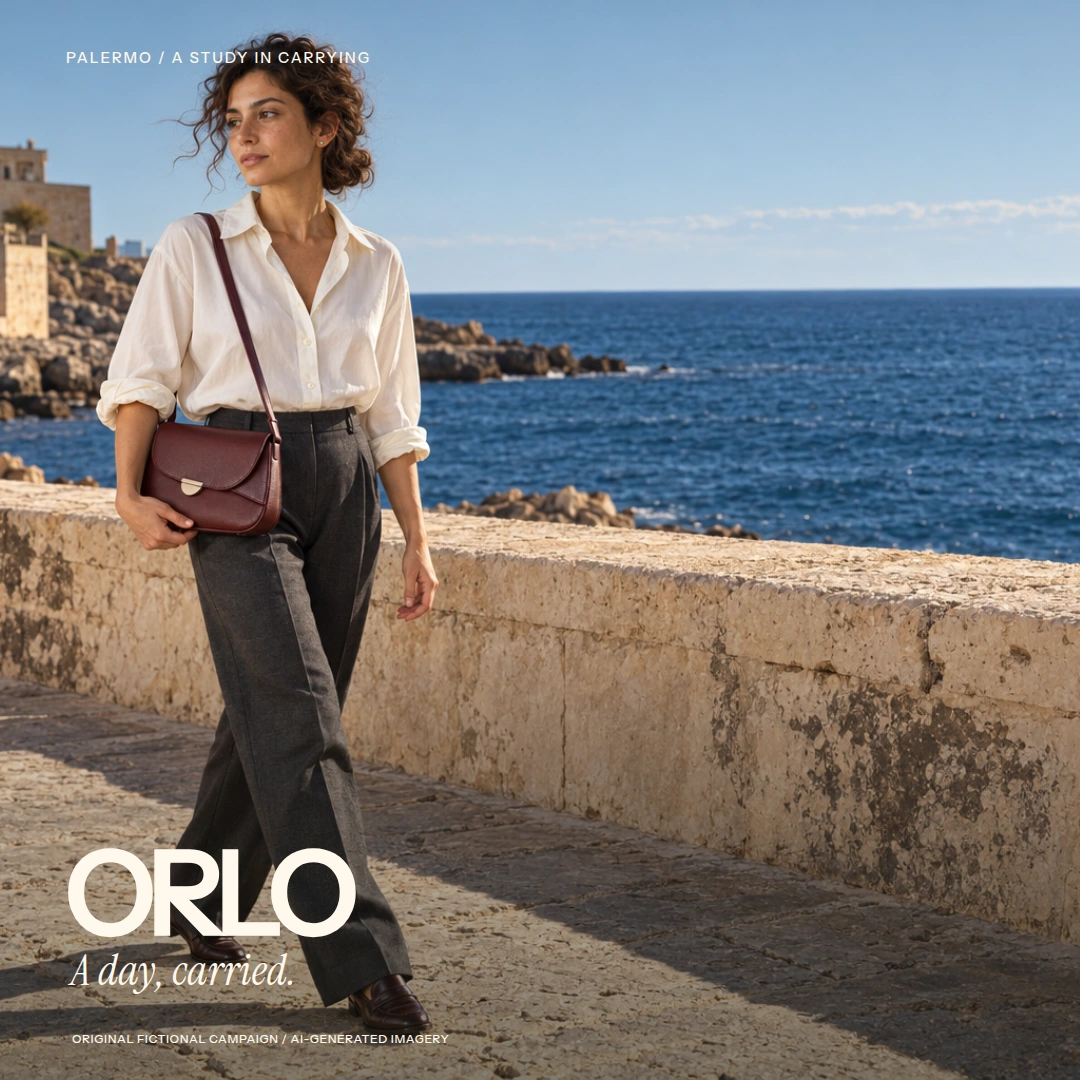 Authored ORLO square campaign artwork
