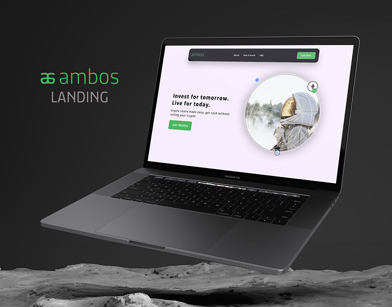 Ambos.finance - Landing Page — original project artwork