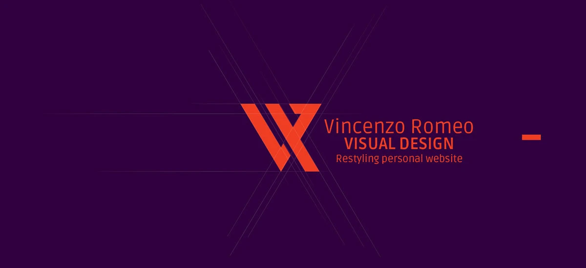 Restyling personal website - vcreative.it — original project artwork